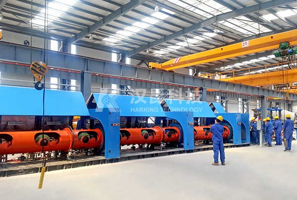 Wire rope closing machine