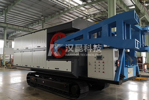 Wire rope laying equipment